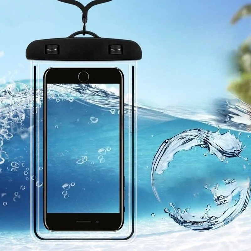 Pool Cover Waterproof - Custodia impermeabile trasparente per telefono cellulare
