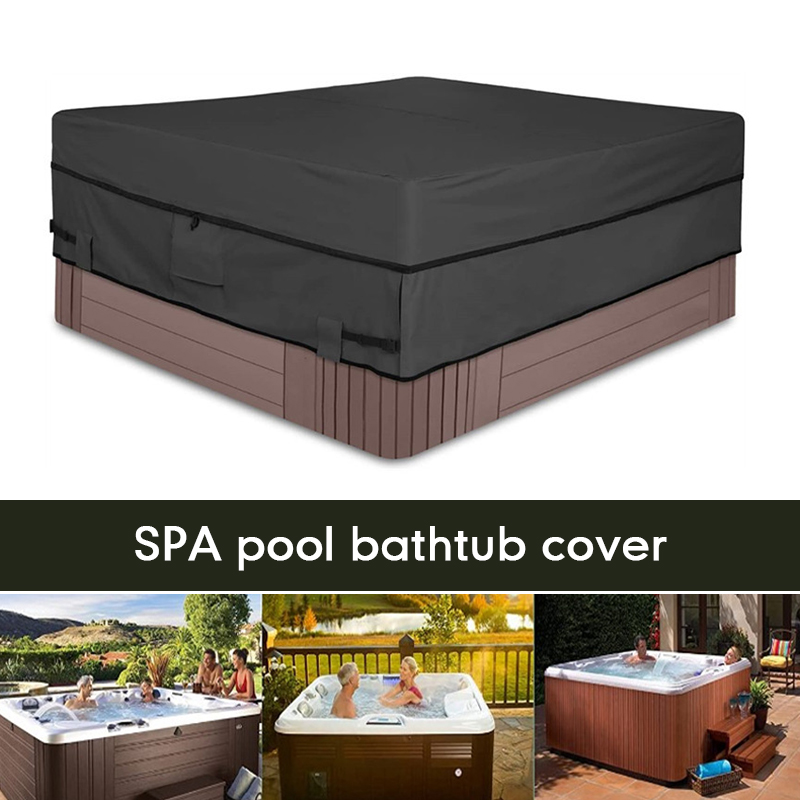 Pool Cover Waterproof - Square Spa vasca idromassaggio copertura antipolvere