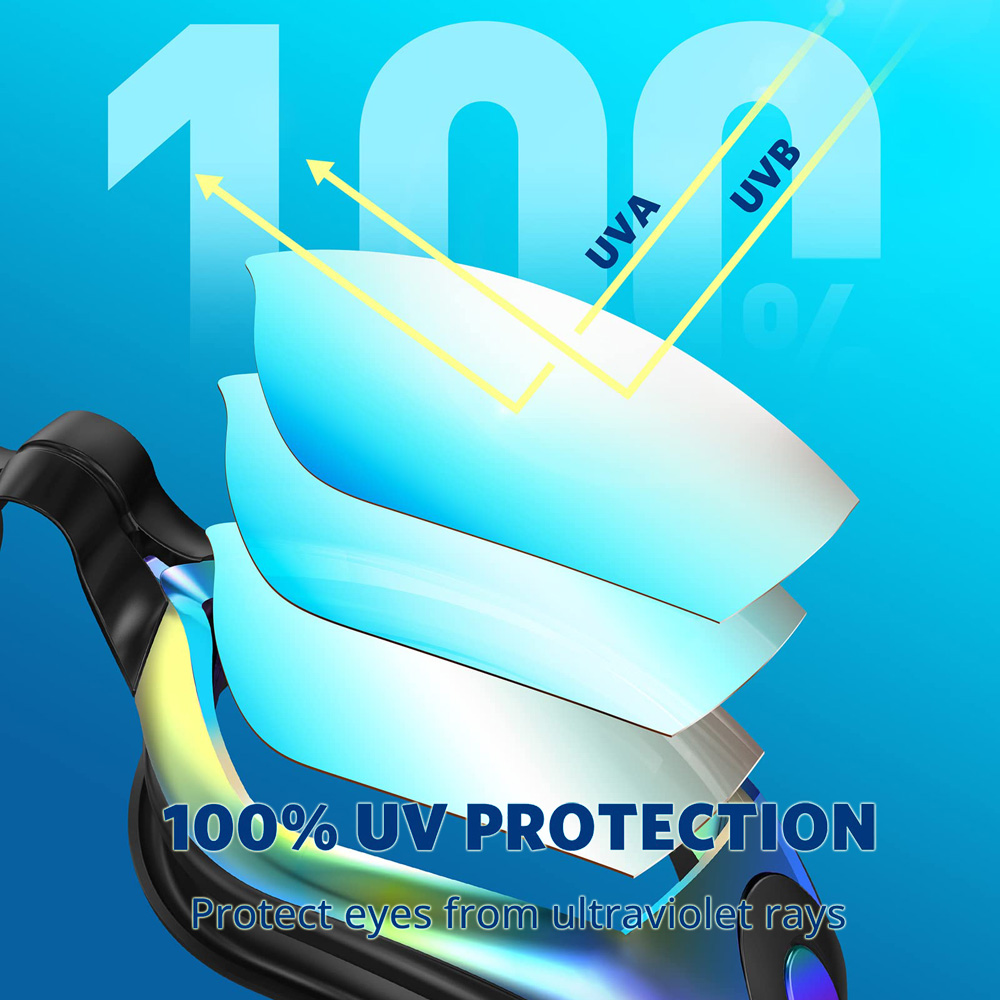 Confezione da 2 occhialini da  - Swim Goggles Anti Fog Uv recensione e prezzo