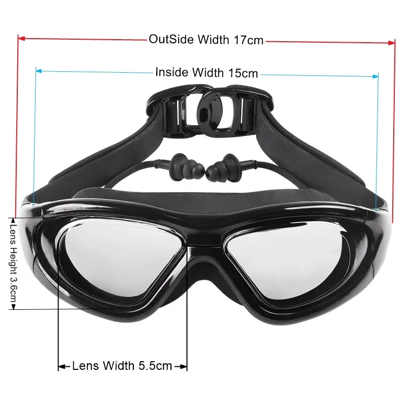 Occhiali da nuoto per miopia c - Swim Goggles Anti Fog Uv recensione e prezzo