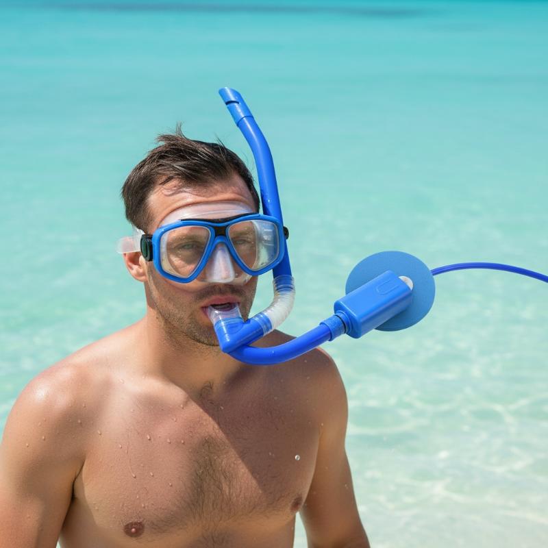 Maschera Respiratoria a Secco  - Snorkel Mask Full Face recensione e prezzo