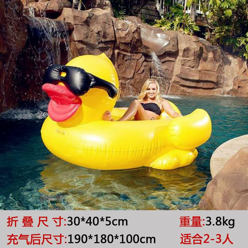 Gonfiabile a forma di anatra g - Pool Float Ring Inflatable recensione e prezzo