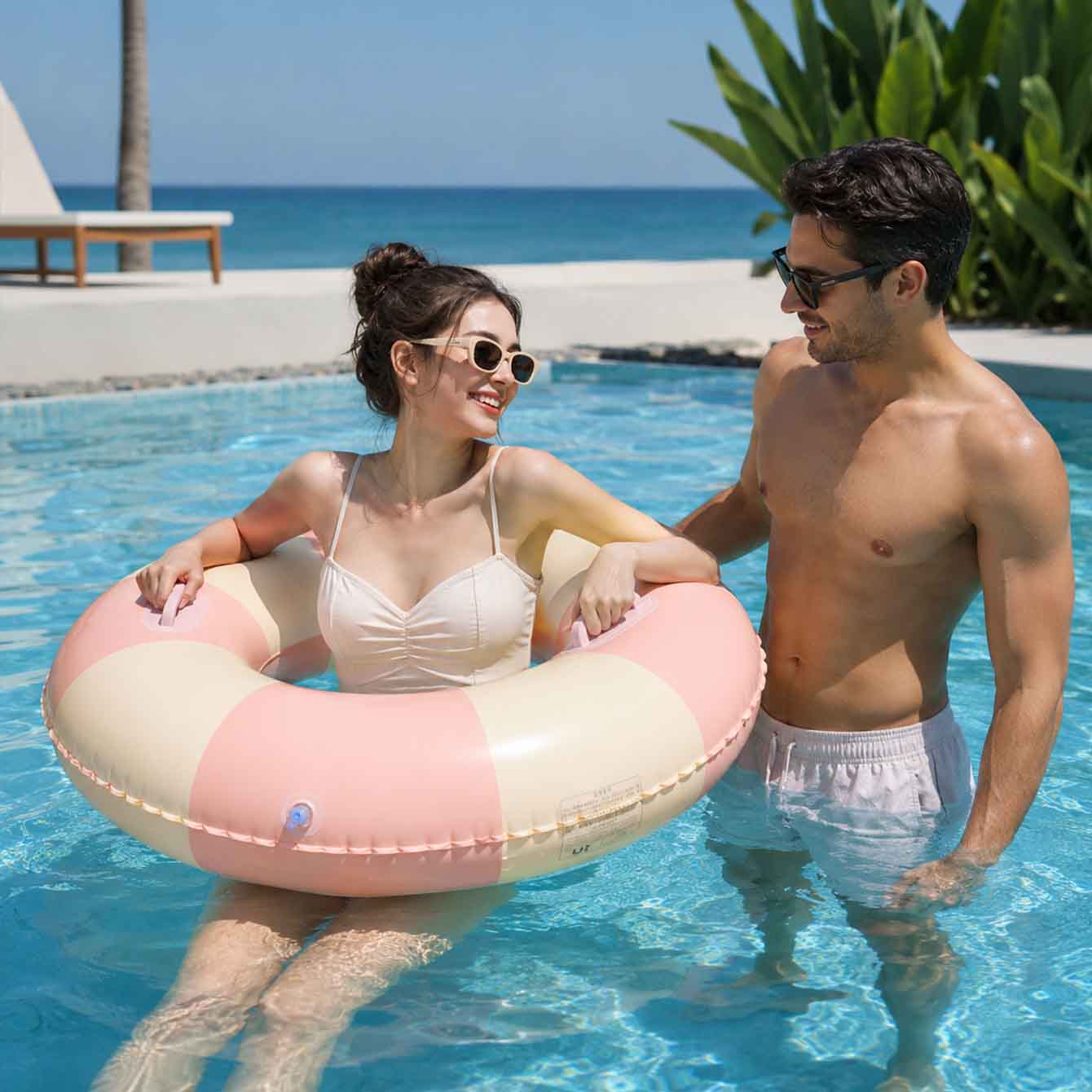 1 Pezzo Anello Gonfiabile da N - Pool Float Ring Inflatable recensione e prezzo