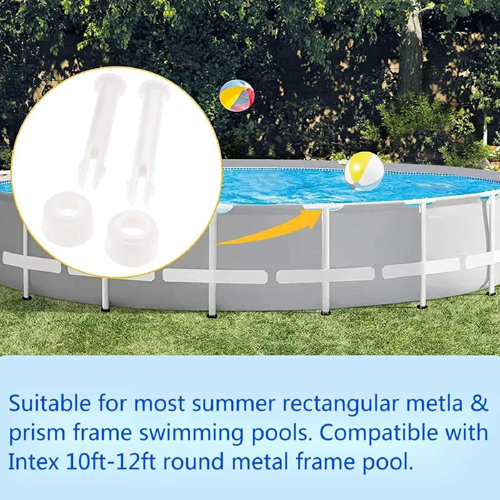 Perni di giunzione per piscina - Pool Ladder Above Ground recensione e prezzo