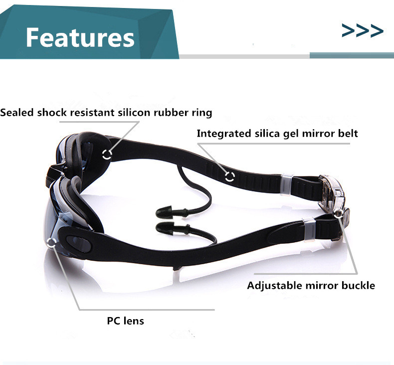 Occhialini da nuoto Occhiali d - Swim Goggles Anti Fog Uv recensione e prezzo