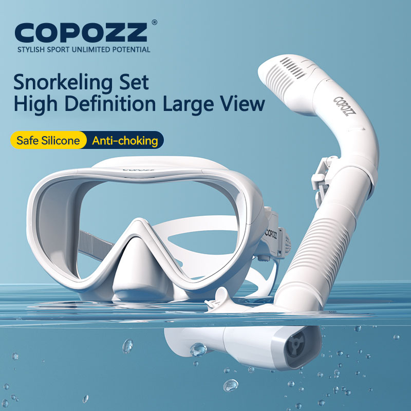 COPOZZ Nuova Maschera Subacque - Snorkel Mask Full Face recensione e prezzo