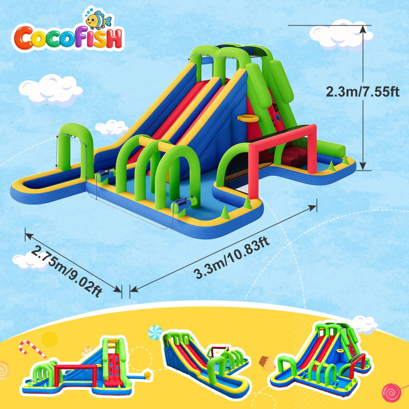 Cocofish Grande Parco Acquatic - Water Slide Inflatable recensione e prezzo