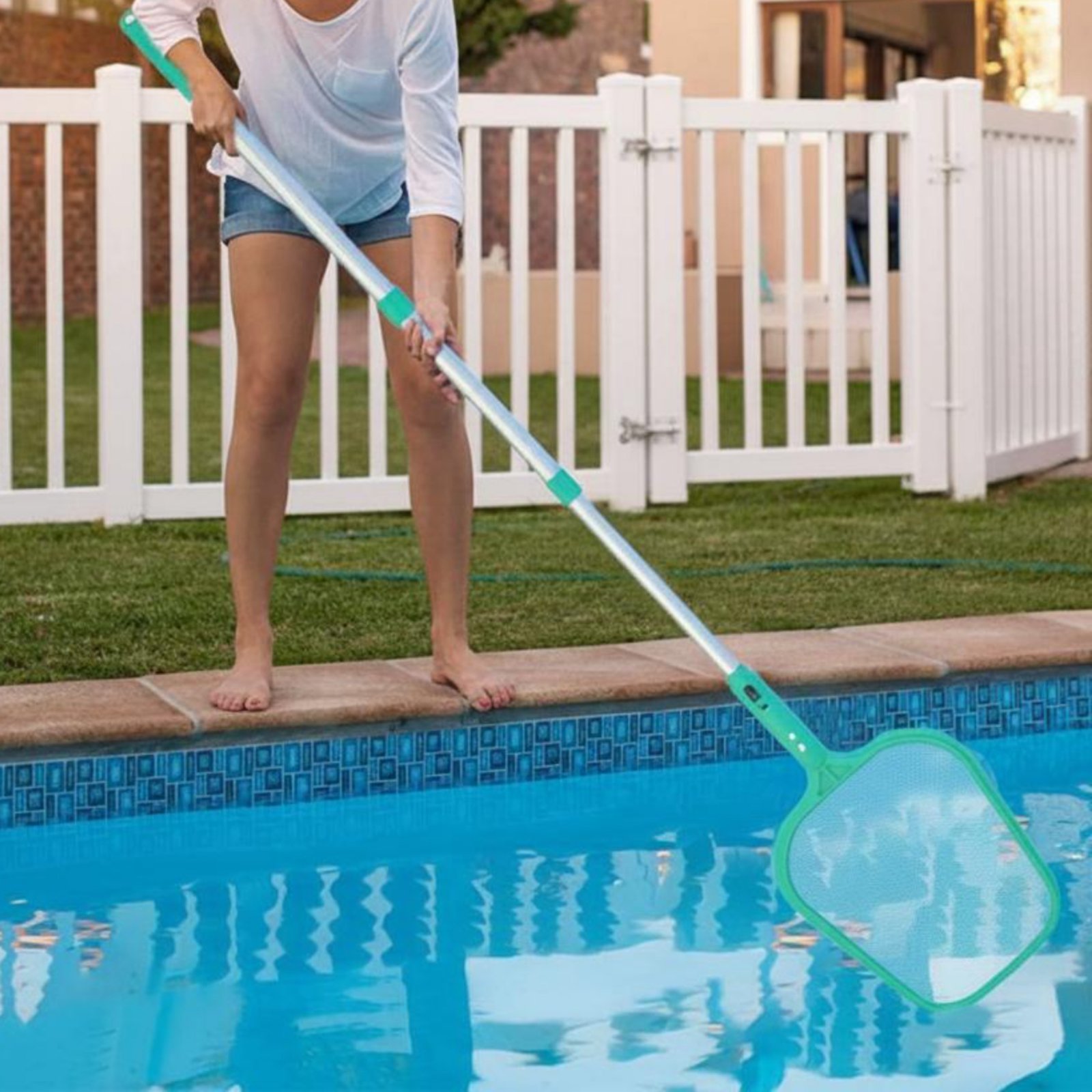 Rete per foglie da piscina con - Pool Skimmer Net recensione e prezzo