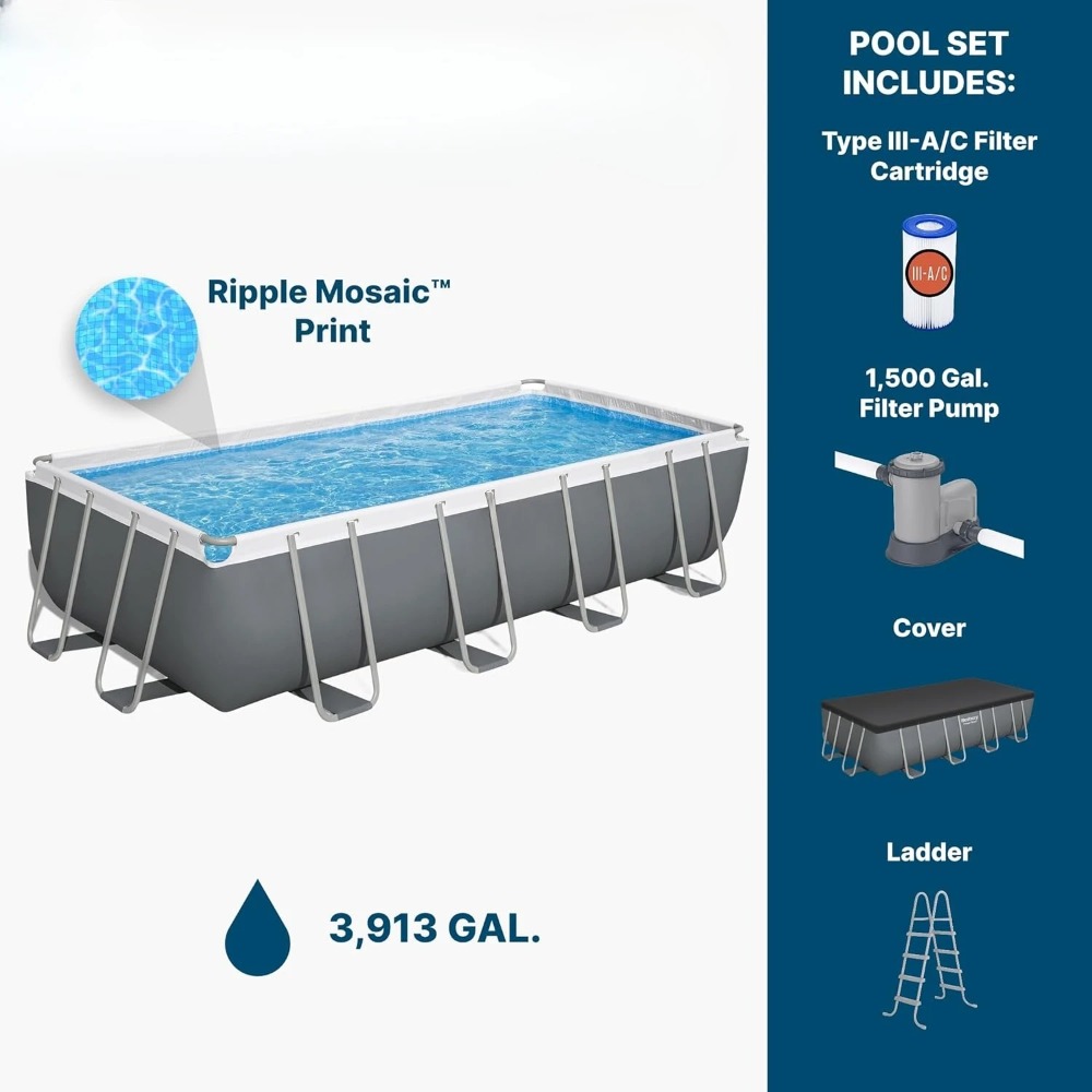 Piscina Fuori Terra Rettangola - Pool Ladder Above Ground recensione e prezzo