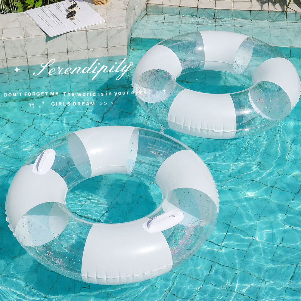 Anello Galleggiante Trasparent - Pool Lounger Inflatable recensione e prezzo